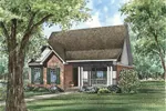 Country Ranch Design with Gracious Porch 