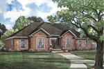 Gabled Home With Traditional Brick Design