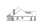 Ranch House Plan Left Elevation - Autry Ranch Home 055D-0152 - Search House Plans and More