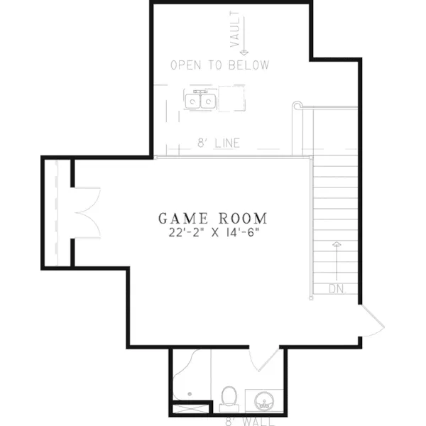 Colonial House Plan Second Floor - Giancarlo Country Farmhouse 055D-0174 - Search House Plans and More