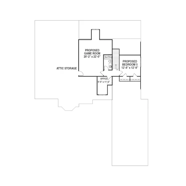 Luxury House Plan Second Floor - Etham Hill Traditional Home 055D-0190 - Search House Plans and More