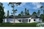 Ranch House Plan Rear Photo 01 - Fairfield Lake Ranch Home 055D-0192 - Search House Plans and More