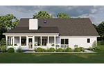 Country House Plan Rear Photo 01 - Delmont Country Home 055D-0193 - Search House Plans and More
