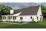 Country House Plan Rear Photo 03 - Delmont Country Home 055D-0193 - Search House Plans and More