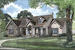 Craftsman House Plan Front Image - Claudius Ranch Home 055D-0197 - Search House Plans and More