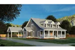 Country House Plan Side View Photo - Morwenna Country Home 055D-0198 - Shop House Plans and More
