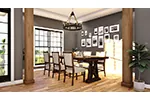 Traditional House Plan Dining Room Photo 02 - Fernleaf Ranch Home 055D-0205 - Search House Plans and More