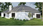 Ranch House Plan Rear Photo 02 - Fernleaf Ranch Home 055D-0205 - Search House Plans and More