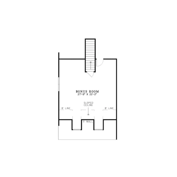 Country House Plan Second Floor - Adrianna Ranch Home 055D-0210 - Search House Plans and More