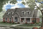 Traditional House Plan Front Image - Adrianna Ranch Home 055D-0210 - Search House Plans and More