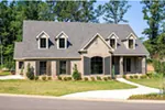 Traditional House Plan Front Photo 01 - Adrianna Ranch Home 055D-0210 - Search House Plans and More