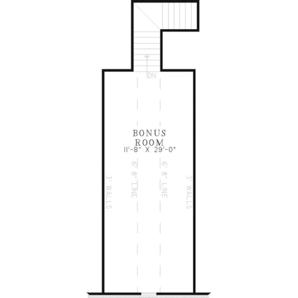 Ranch House Plan Second Floor - Princeton Ridge Ranch Home 055D-0211 - Shop House Plans and More