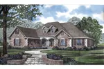 European House Plan Front Image - Princeton Ridge Ranch Home 055D-0211 - Shop House Plans and More