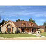 Porch And Dormers Decorate Exterior Of This Home