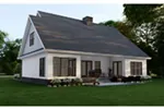 Traditional House Plan Rear Photo 02 - Charlevoix Creek Country Home 055D-0215 - Search House Plans and More