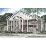 Stone And Brick Accented Multi-Family Plan