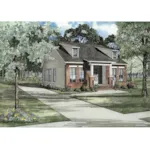 Ranch Narrow Lot With Neoclassic Style