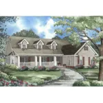 Grand Southern Country Design With Wide Front Porch