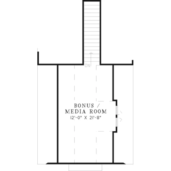 Rustic House Plan Second Floor - Morristown Craftsman Home 055D-0260 - Shop House Plans and More