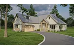 Bungalow House Plan Front Photo 02 - Morristown Craftsman Home 055D-0260 - Shop House Plans and More