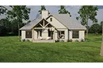 Bungalow House Plan Rear Photo 01 - Morristown Craftsman Home 055D-0260 - Shop House Plans and More