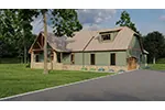Tudor House Plan Front Photo 02 - Morelle Rustic Craftsman Home 055D-0263 - Shop House Plans and More
