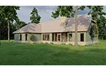 Southern House Plan Rear Photo 02 - Morelle Rustic Craftsman Home 055D-0263 - Shop House Plans and More