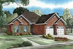 Ranch Design With Traditional Brick Style