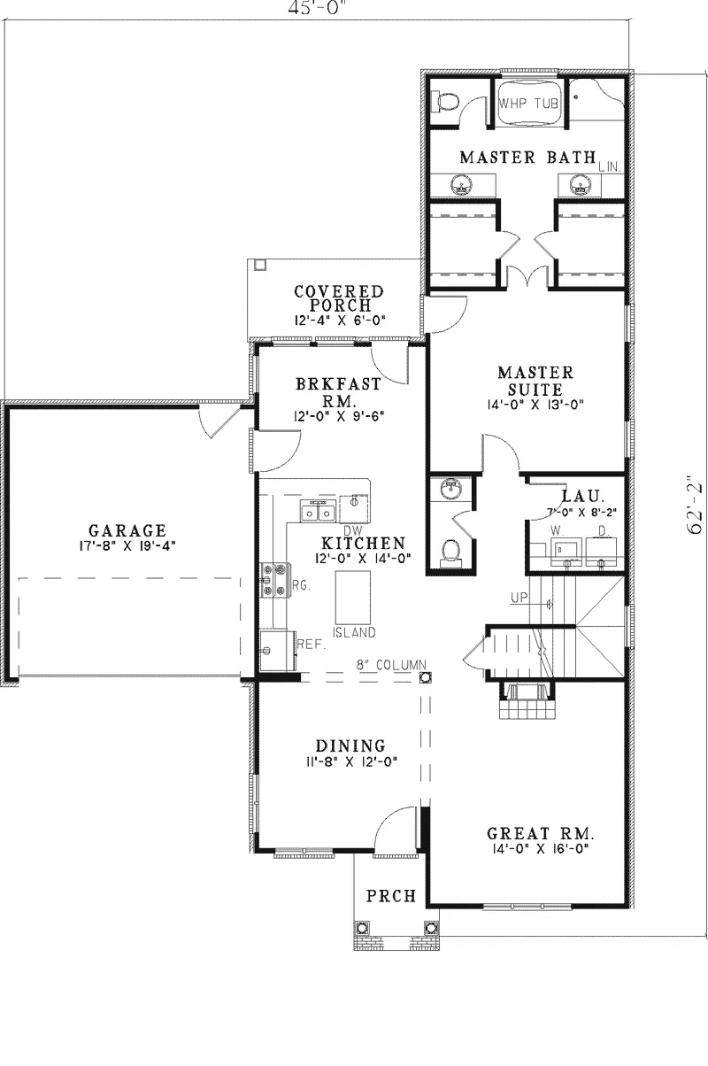 Country House Plan First Floor - Grosvenor Country Home 055D-0296 - Search House Plans and More