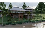 Lake House Plan Rear Photo 02 - Rylee Modern Home 055D-0308 - Shop House Plans and More