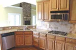 Shingle House Plan Kitchen Photo 02 - Wardell Shingle Style Home 055D-0340 - Shop House Plans and More