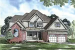 Traditional House Plan Front Image - Antonella Traditional Home 055D-0341 - Search House Plans and More