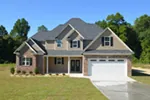 Traditional Two-Story Is Designed For Great Curb Appeal