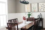 Modern Farmhouse Plan Dining Room Photo 02 - Bellmont Trail Craftsman Home 055D-0342 - Search House Plans and More