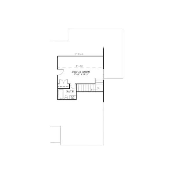 Neoclassical House Plan Second Floor - Heffington Neoclassical Home 055D-0354 - Search House Plans and More