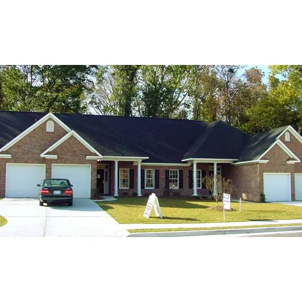 Traditional Ranch Multi-Family Home Design