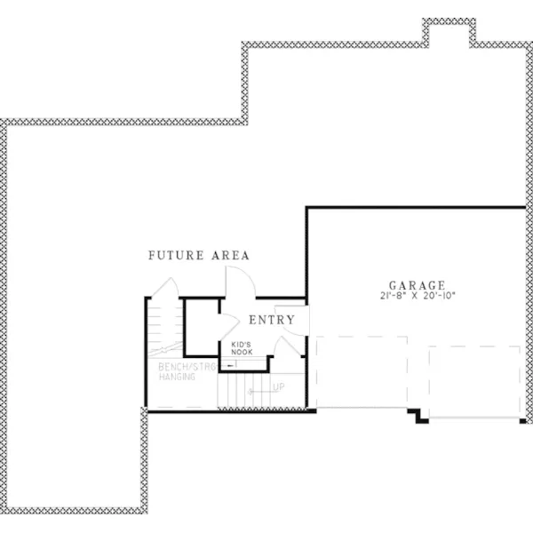 Traditional House Plan Second Floor - Fridley Country Home 055D-0452 - Search House Plans and More