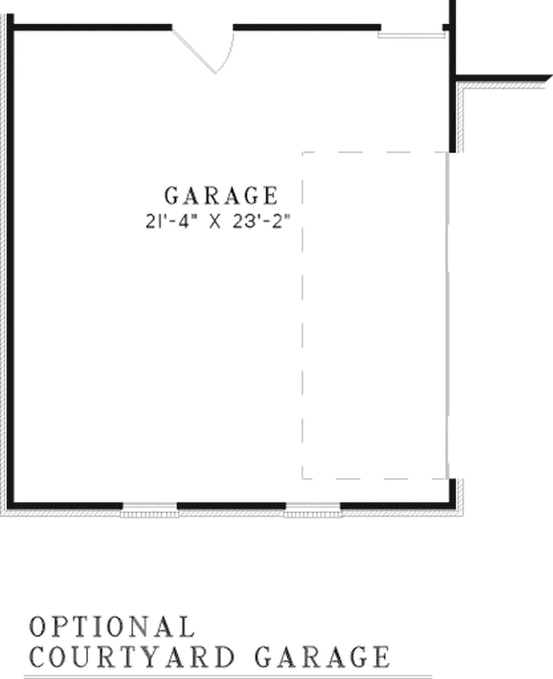 Ranch House Plan Optional Floor Plan - Sappington Run Ranch Home 055D-0468 - Shop House Plans and More
