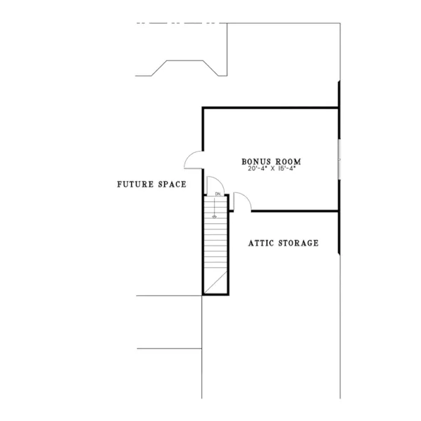 Country House Plan Second Floor - Newberry Hollow Country Home 055D-0479 - Shop House Plans and More