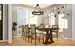 Traditional House Plan Dining Room Photo 01 - Colona Ranch Home 055D-0490 - Search House Plans and More