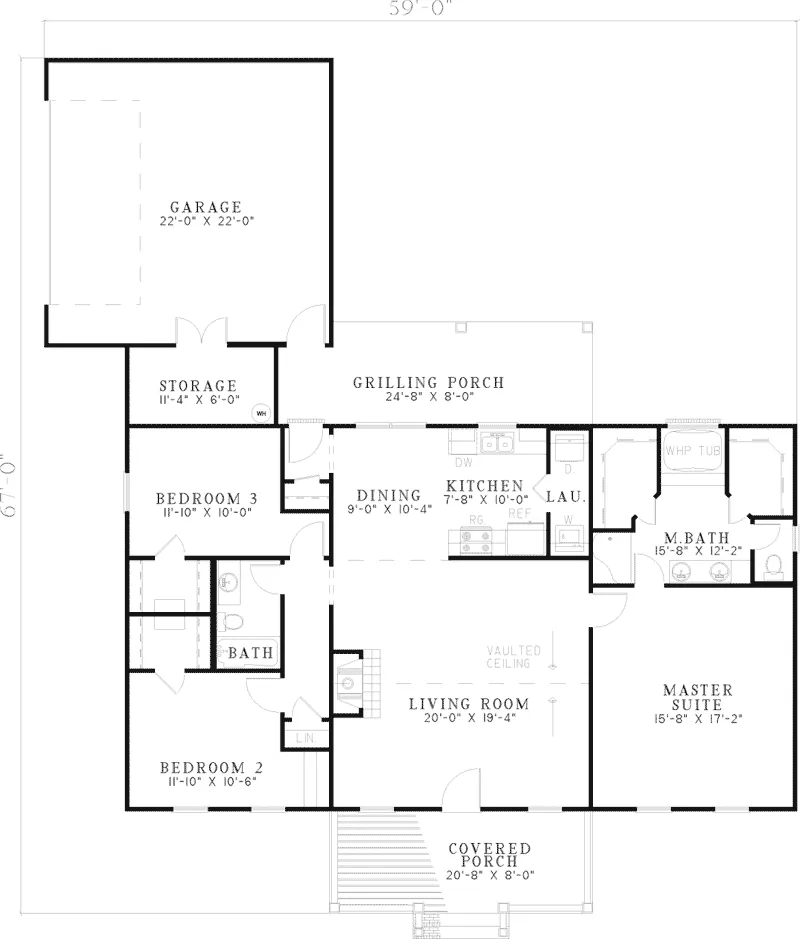 Farmhouse Plan First Floor - Nantucket Cove Cape Cod Home 055D-0509 - Shop House Plans and More