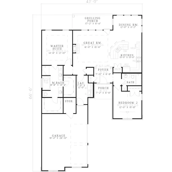 Victorian House Plan First Floor - Ice Cap Rustic Home 055D-0525 - Search House Plans and More