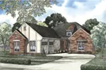 Southern House Plan Front Image - Ice Cap Rustic Home 055D-0525 - Search House Plans and More