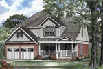 Southern Style Country Home With Shingle Accents