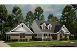Ranch House Plan Front Photo 01 - Shiloh Woods Ranch Home 055D-0591 - Shop House Plans and More
