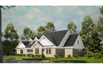 Southern House Plan Front Photo 02 - Shiloh Woods Ranch Home 055D-0591 - Shop House Plans and More