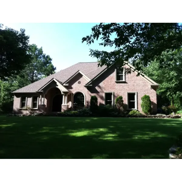 Brick Ranch House With Raised Entry And Great Curb Appeal