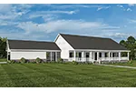 Acadian House Plan Front Photo 01 - Lansing Hill Country Home 055D-0651 - Shop House Plans and More