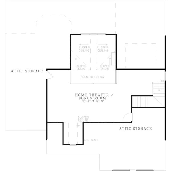 Country House Plan Bonus Room - Biddeford Country Ranch Home 055D-0674 - Search House Plans and More