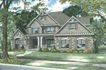 Country House Plan Front Image - Tanner Trail Craftsman Home 055D-0680 - Shop House Plans and More